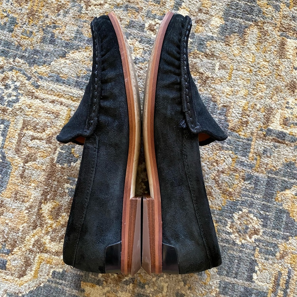 Franco Sarto Women’s Suede Leather Loafers - Picture 3 of 5
